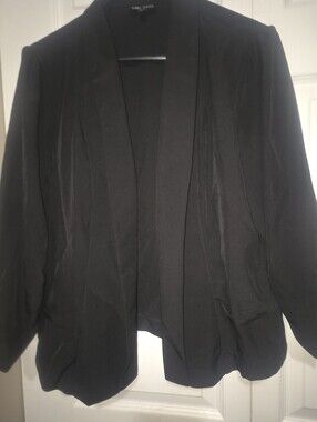 Citychic Black Women's Open Blazer Jacket